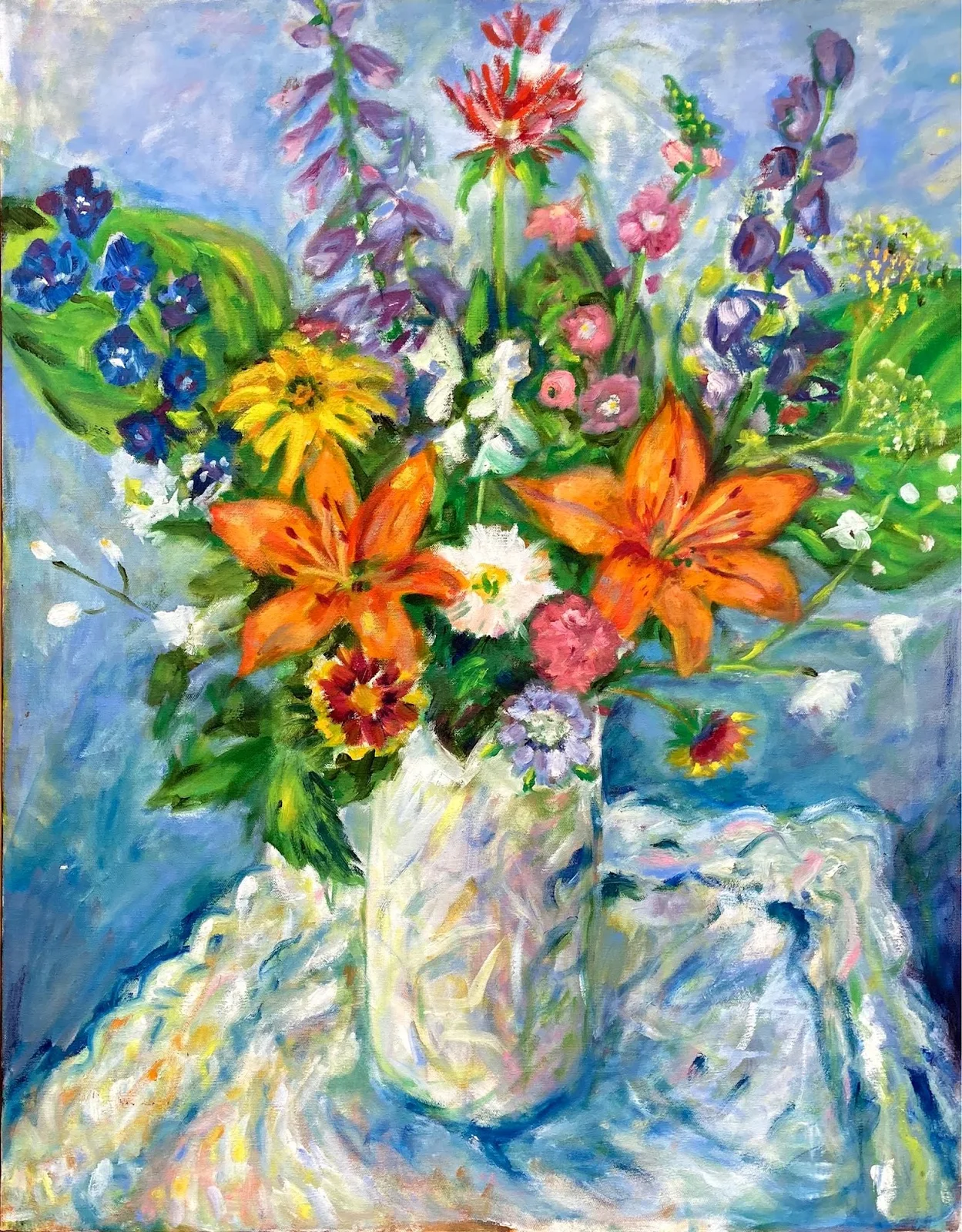 Still life painting by Cathy Kramer